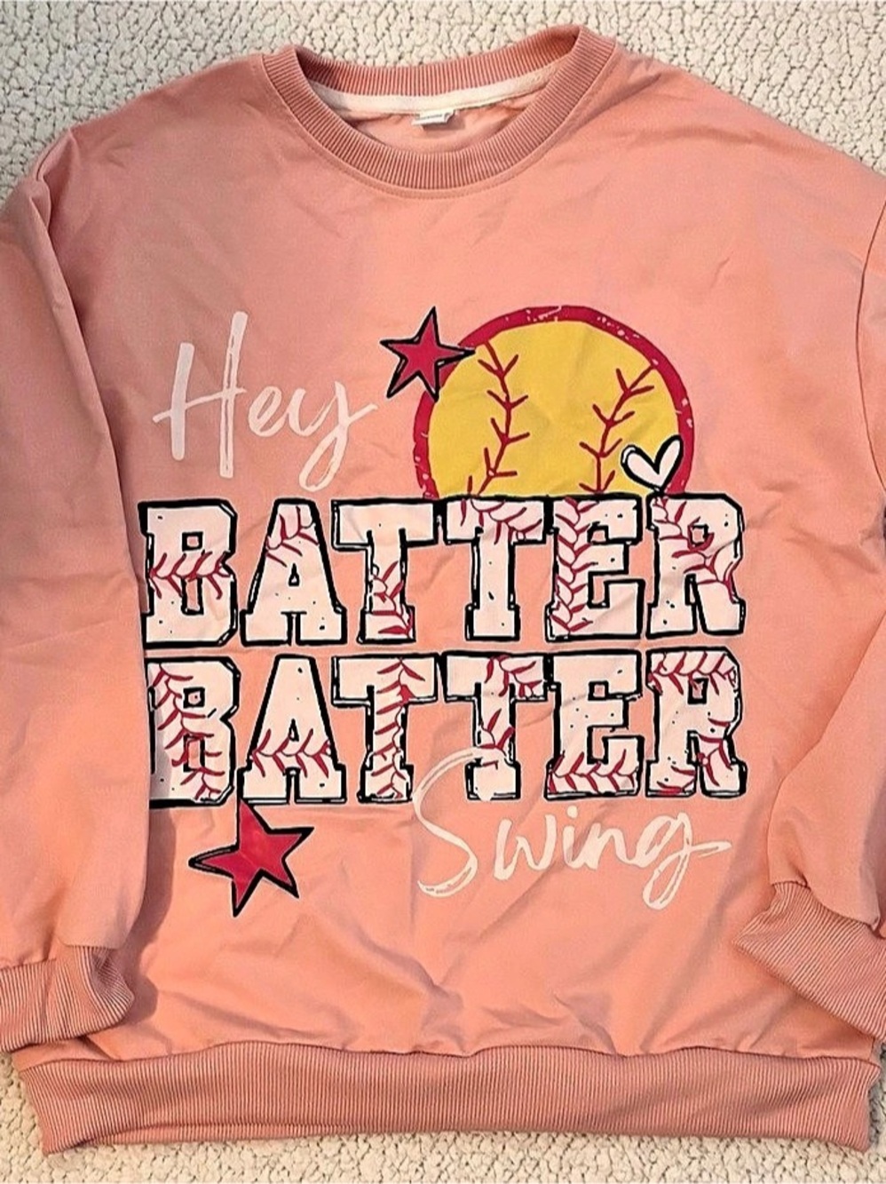 Pink Graphic Sweatshirt